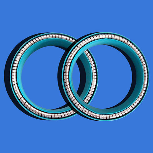 Spring Energized Lip Seal - Material: Ss And Plastic