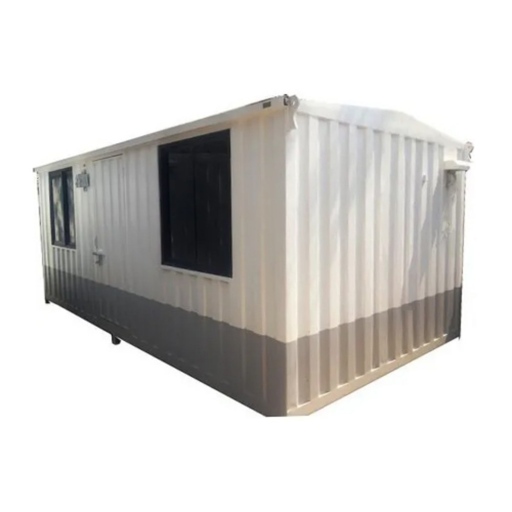 Rectangular Portable Cabin - Color: White