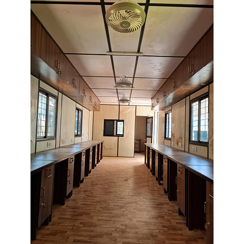 Modular Portable Cabin - Color: Brown