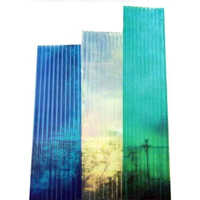 Corrugated Fiberglass Roofing Sheet - Fiberglass Material, 4-10 M Length, Multicolor Finish, 2-5 Mm Thickness | Weather Resistant, Long-lasting Performance