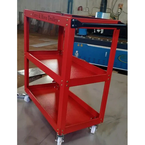 Ms Platform Trolley - Color: Red