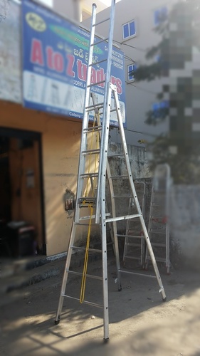 एक्सटेंशन एल्यूमिनियम सीढ़ियाँ