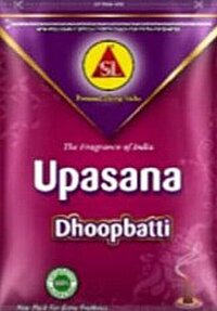 Upasana Wet Dhoop Incense Dhoopbatti - Eco-friendly, Long-lasting Aroma | Anti-odour, Aromatic, Traditional Indian Fragrance