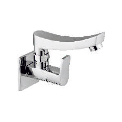 Sink Cock With Swivel Spout (Wm) Collection Kssw 119 - Color: Silver