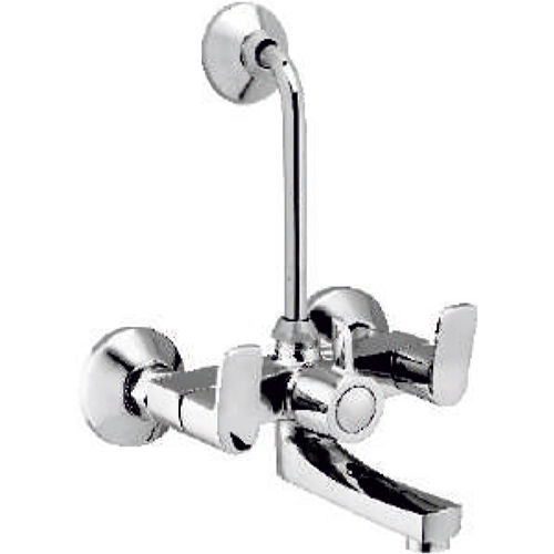 Wall Mixer With Bend Collection Kssw 155 - Color: Silver