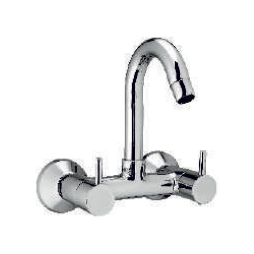 Sink Mixer With Swivel Spout (Wm) Flora Collection Ksfl 153 - Finish: Glossy