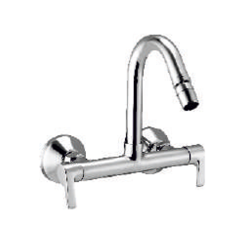 Sink Mixer With Swivel Spout Wm Ice Cream Collection Ksic 153 - Color: Silver