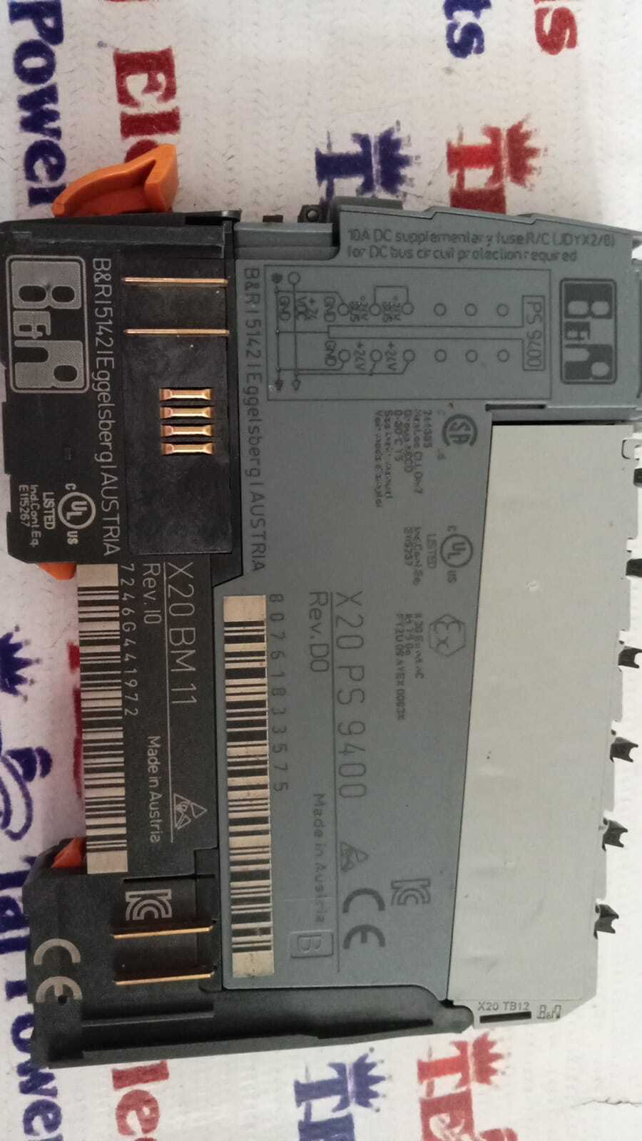 B&R X20PS9400 POWER SUPPLY MODULE