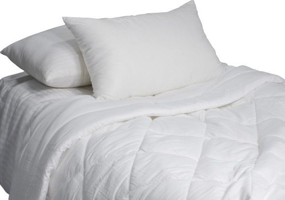 Hotel White Duvet Quilt - Material: 100% Polyester