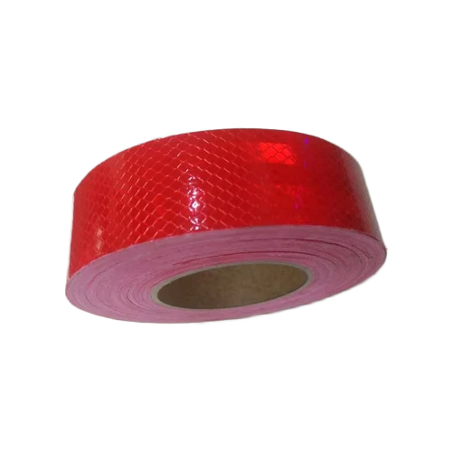 Pvc Reflective Sheet - Color: Red