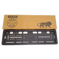 Plastic Car Number Plate Frame - High-quality Plastic, Various Sizes Available | Durable Protection, Sleek Design, 1-2 Year Warranty