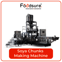 Soya chunks making machine price