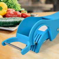 2 in 1 Vegetable & Fruit Multi Cutter 5 Blade Vegetable Cutter with Peelers
