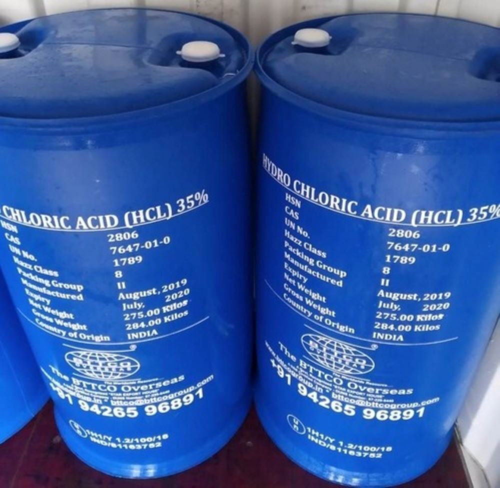 Hydrochloric Acid - Application: Industrial