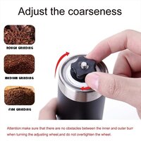 Portable Stainless Steel Manual Coffee Grinders