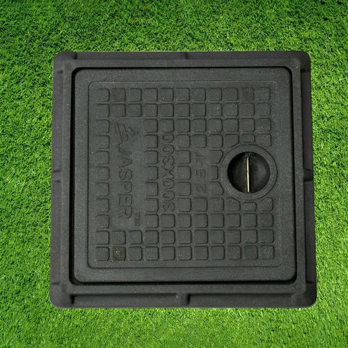 2.5 Ton Frp Square Manhole Cover - Dimensions: 300 X 300 Millimeter (Mm)