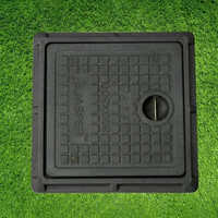 Frp Square Manhole Cover - 300x300 Mm, 2.5 Tonne Load Capacity, Durable Painting Finish