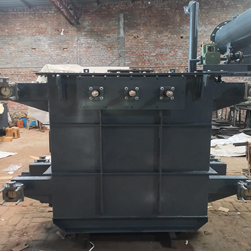 Power Tech Three Phase Transformer - Mild Steel, Air-cooled, Dry Voltage Booster | High Efficiency For Electric Power Applications, Ideal For Industrial And Commercial Use