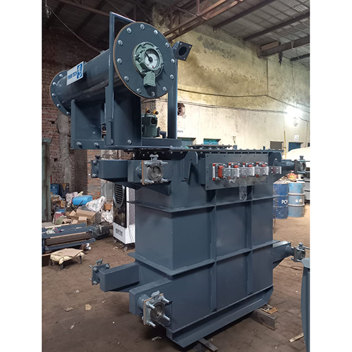 Power Tech Three Phase Transformer - Mild Steel, Air-cooled, Dry Voltage Booster | High Efficiency For Electric Power Applications, Ideal For Industrial And Commercial Use