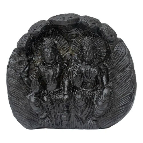 Lord Vishnu Laxmi Ji On Sudarshan Shaligram - Feature: Antibacterial