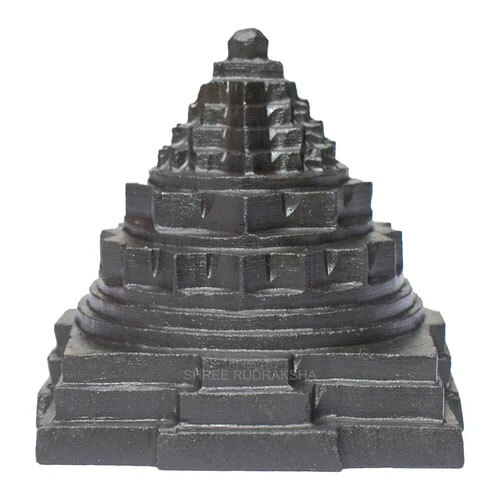 Meru Shreeyantra On Shaligram Stone