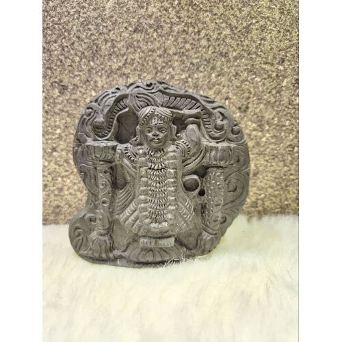 Banke Bihari Ji On Sudarshan Shaligram Idol