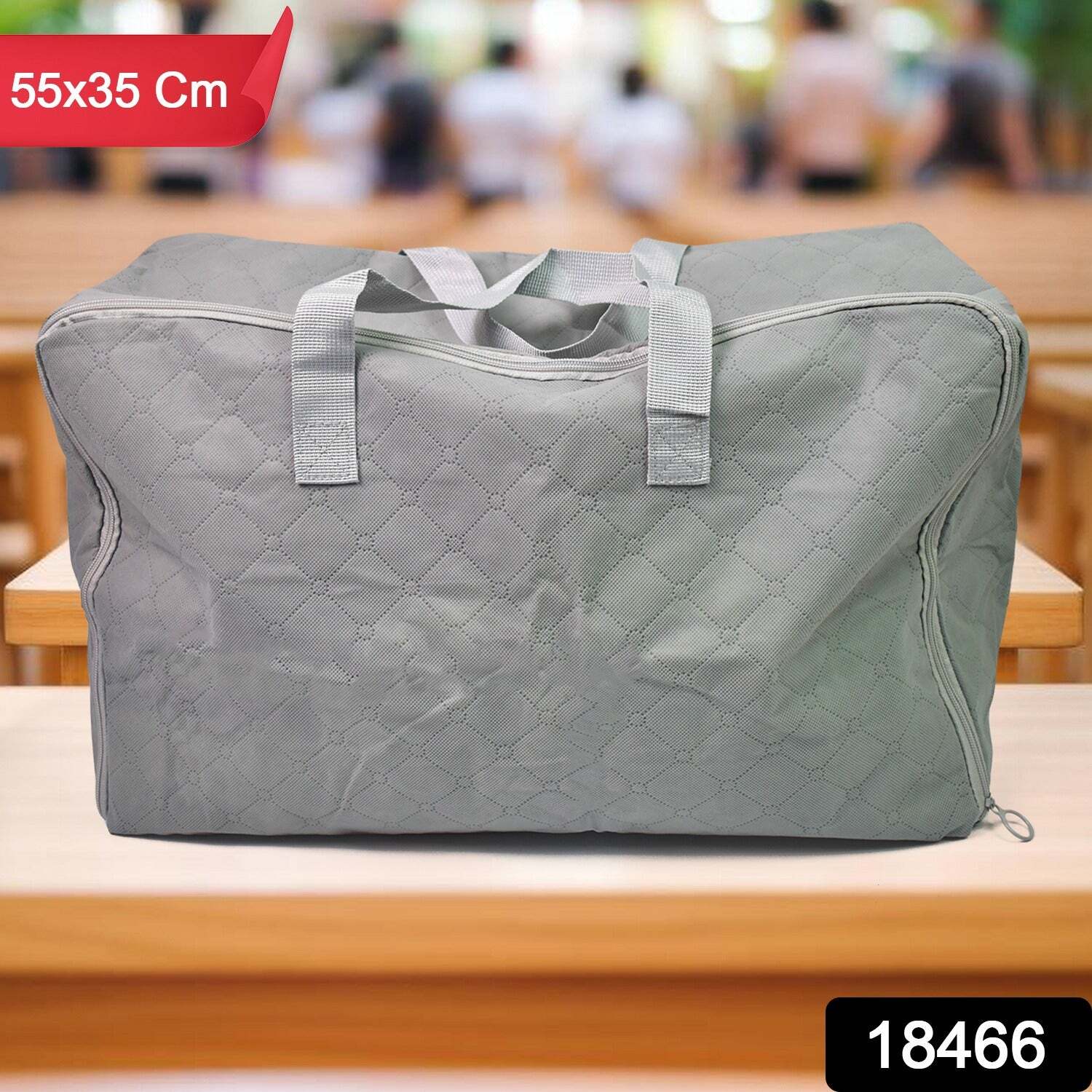 Multi-purpose Large Capacity Bag With Zip Closures