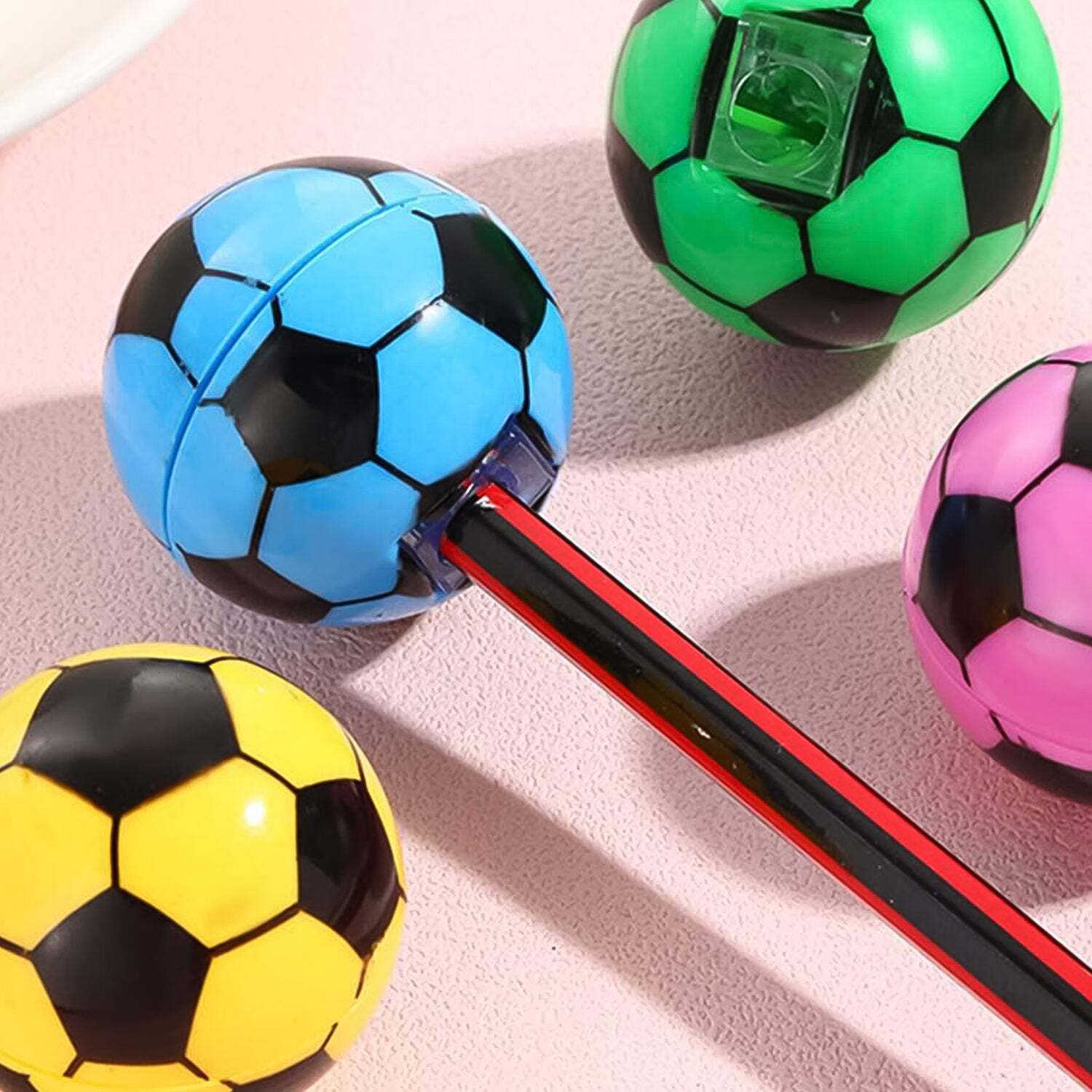Round Shape Mix Design Pencil Sharpeners