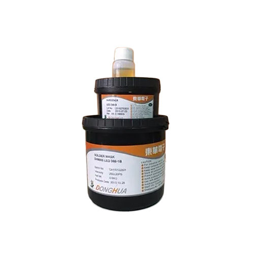 Dh9001 Led 368-2B Bluish White Solder Mask Ink - Color: Blue