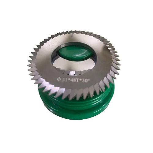 40-48 Teeth V Grooving Blade - Color: Silver