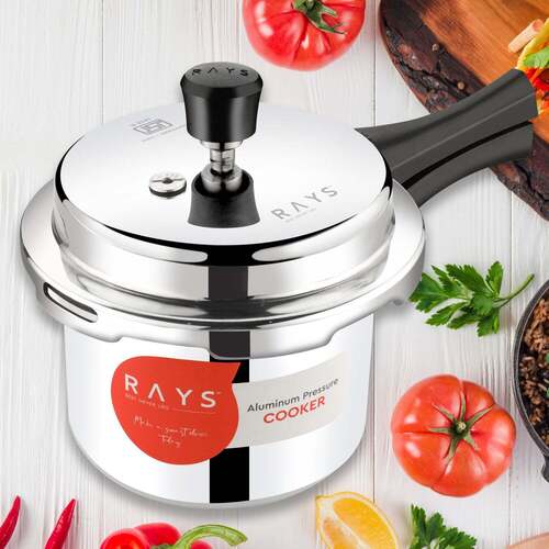 Aluminium Rays Aura Pressure Cookers