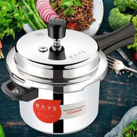Aluminium Rays Aura Pressure Cookers With Outer Lid