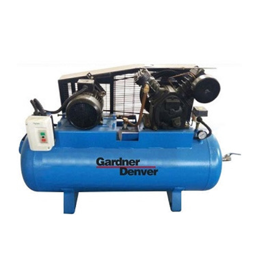 Lubricated Air Cooled Reciprocating Compressor