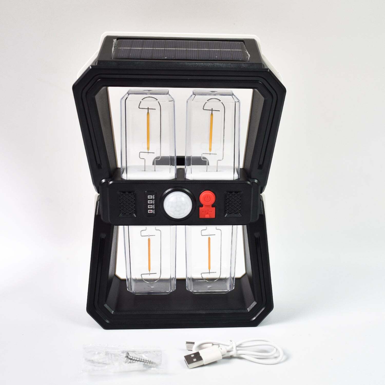 Solar Wall Lantern Light With 3 Modes & Motion Sensors