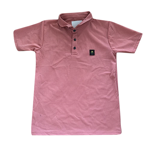 Kids Half Sleeve Collar T-Shirt