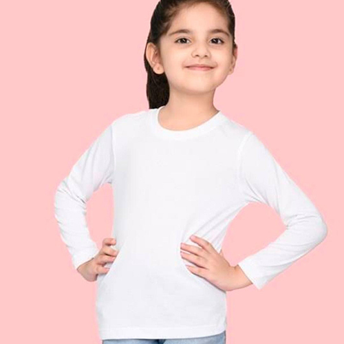 Girls Round Neck T-Shirt