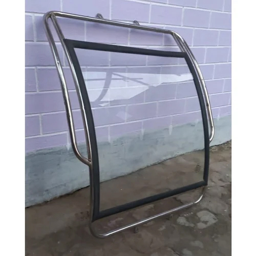 E Rickshaw Front Glass Frame