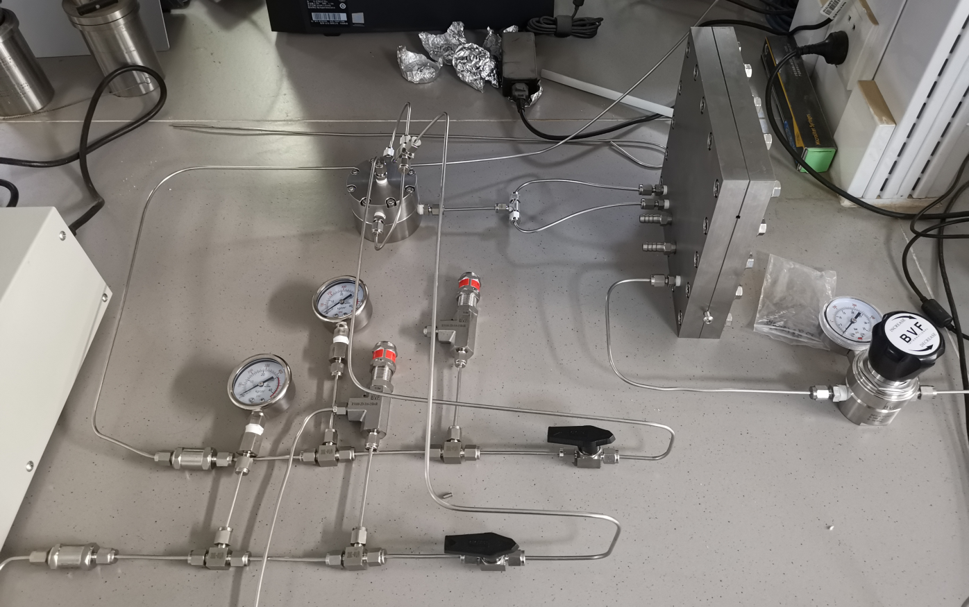 High Temperature and High Pressure Reactor /Metal microflow reactor