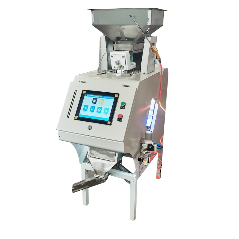 Ws0.5-32 Model Intelligent Color Sorter Machine With Capacity Of 0.4tons Per Hour - Color: White
