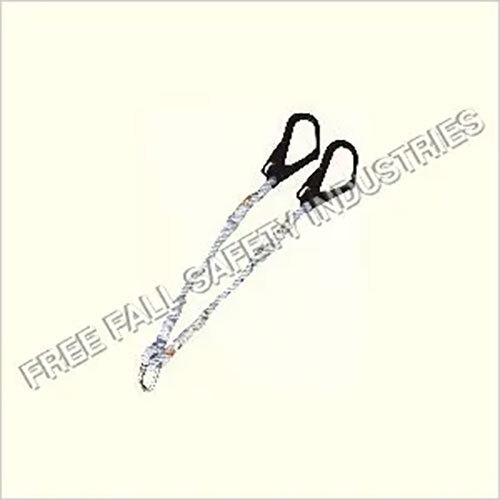 Pp Rope Lanyard - Polypropylene 1.8 Mtr Length 12mm Dia 1200 Grams | For Card Holding With Hook Ff-121 & Ff-117 En 354:2002 Certified