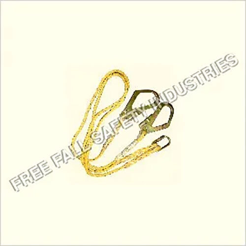 Pp Rope Lanyard - Polypropylene 1.8 Mtr Length 12mm Dia 1200 Grams | For Card Holding With Hook Ff-121 & Ff-117 En 354:2002 Certified