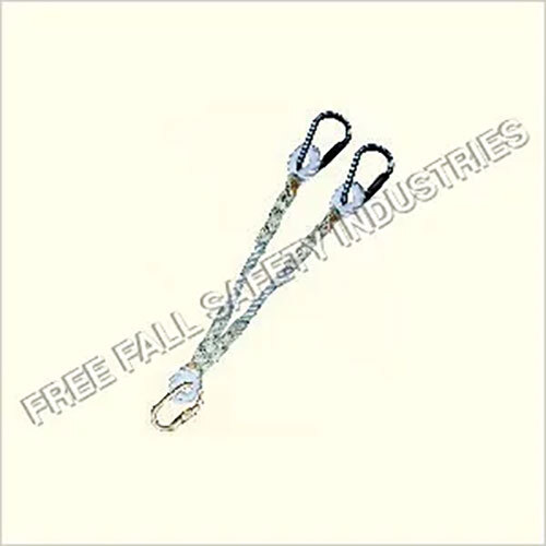Pp Rope Lanyard - Polypropylene 1.8 Mtr Length 12mm Dia 1200 Grams | For Card Holding With Hook Ff-121 & Ff-117 En 354:2002 Certified