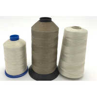PTFE Coated Fiberglass Yarn - Fiberglass Material, Available In Off White and White Colors | Ideal For Stitching Applications