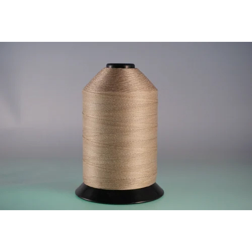 Heat Resistant Brown PTFE Coated Fiberglass Yarn