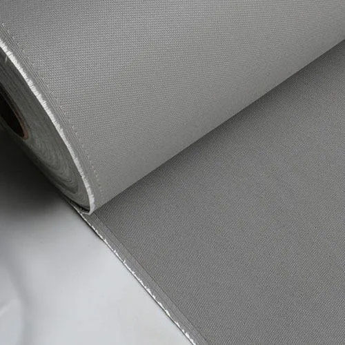 Silicone Rubber Coated Fire Blanket - Color: Grey