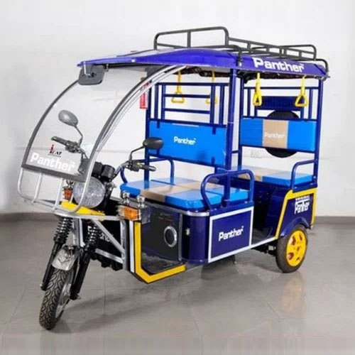Panther Battery Operated E Rickshaw - Origin: India