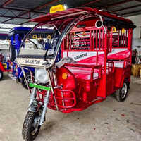 1 HP Allfine Battery Operated E Rickshaw