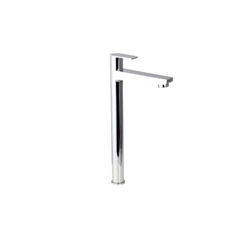 High Neck Pillar Cock Taps 12 INCH Tall Body Table Top Faucet