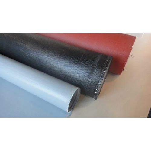 Silicone Rubber Coated Fiberglass Fabric - Color: Available In Grey