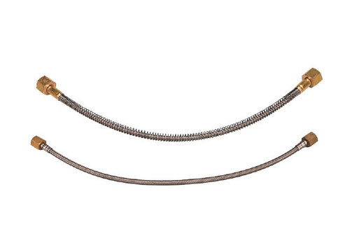 Metal Tube - Stainless Steel, 6-12 mm Outer Diameter, 100-200 mm Length, Brass End Fittings, 1000 psi Pressure Rating, -20-100Â°C Temperature Range